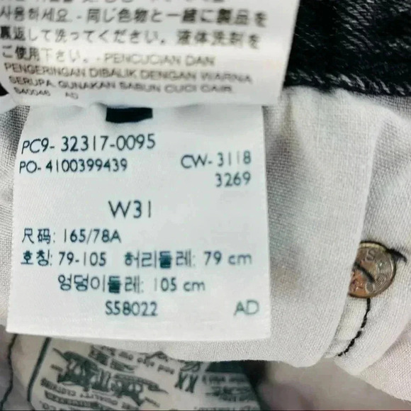 Levi’s Premium High rise 501 Cutoff Shorts - Picture 8 of 12